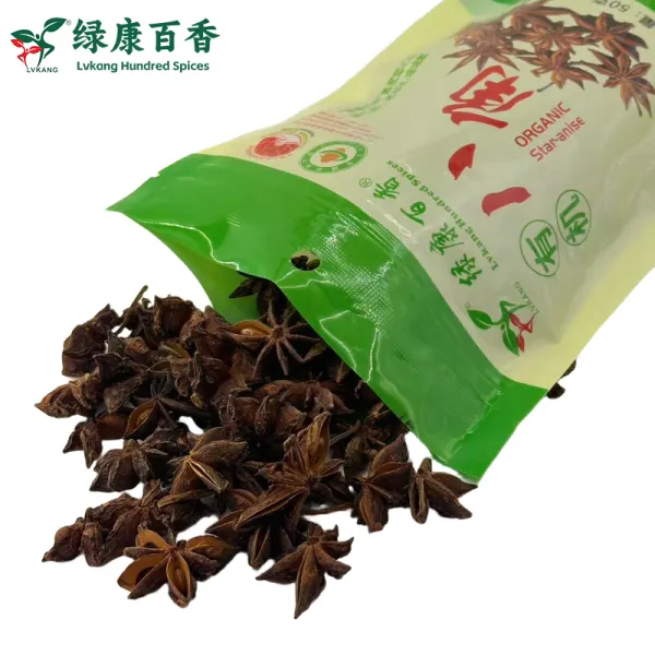 50g Pouch Organic Star Anise for Stews & Braising - LvKang - Image 4