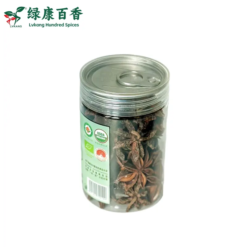 50g Bottled Organic Star Anise for Stews & Braising - LvKang