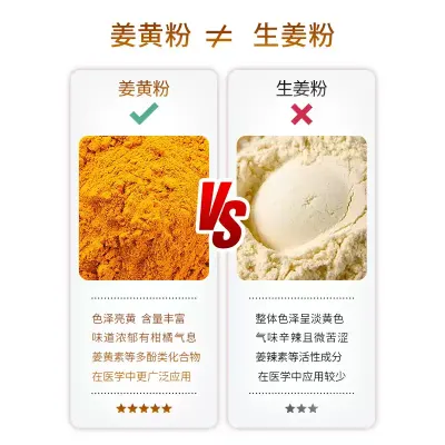 有机姜黄粉天然姜黄奶纯超级食物冲饮姜茶独立包装调料咖啡冲饮食用无添加 严选 | Seasoning powder | 多规格可选 / 快速发货 | 图2